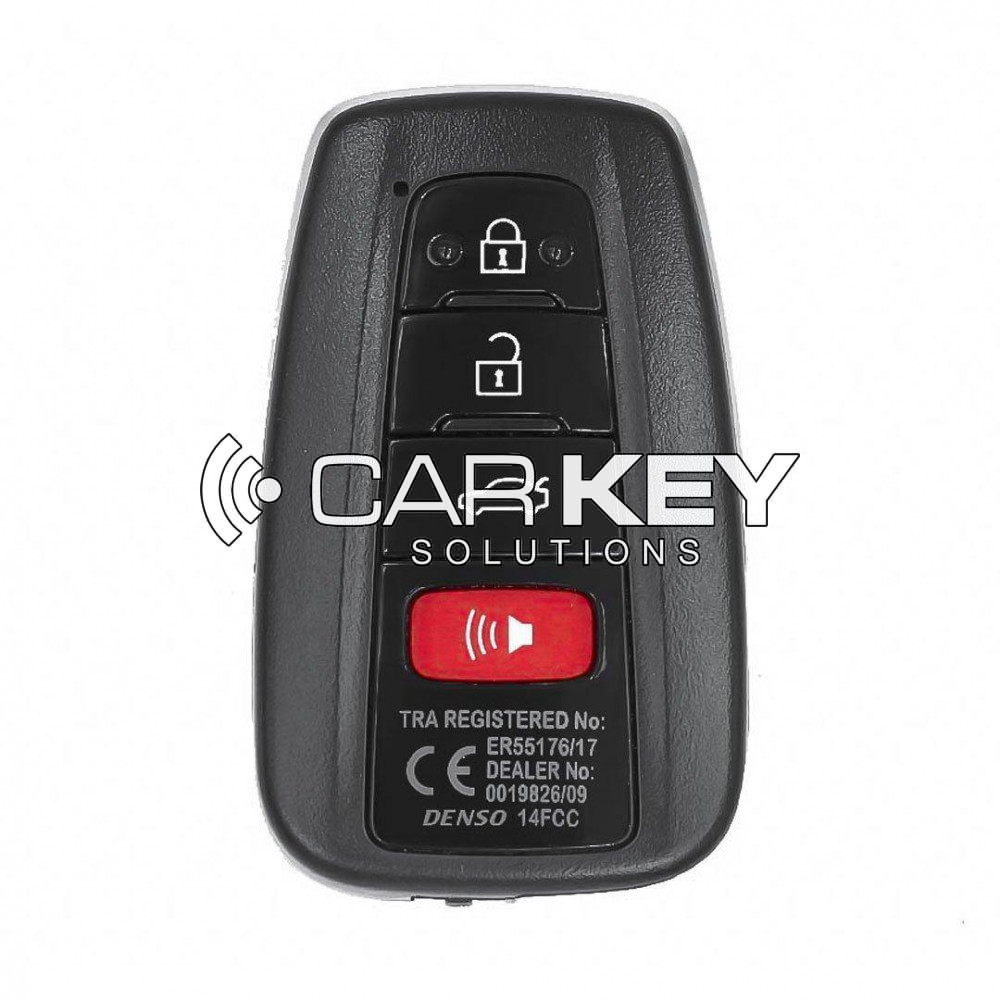 Toyota Avalon 2019 Smart Remote Key 3+1 Tasten 433 MHz 8990H-07040 / 8990H-07030