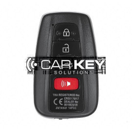 Toyota Avalon 2019 Smart Remote Key 3+1 Tasten 433 MHz 8990H-07040 / 8990H-07030