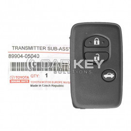 Toyota Avensis 2012–2015 Original Smart Key Fernbedienung 433 MHz 89904–05040