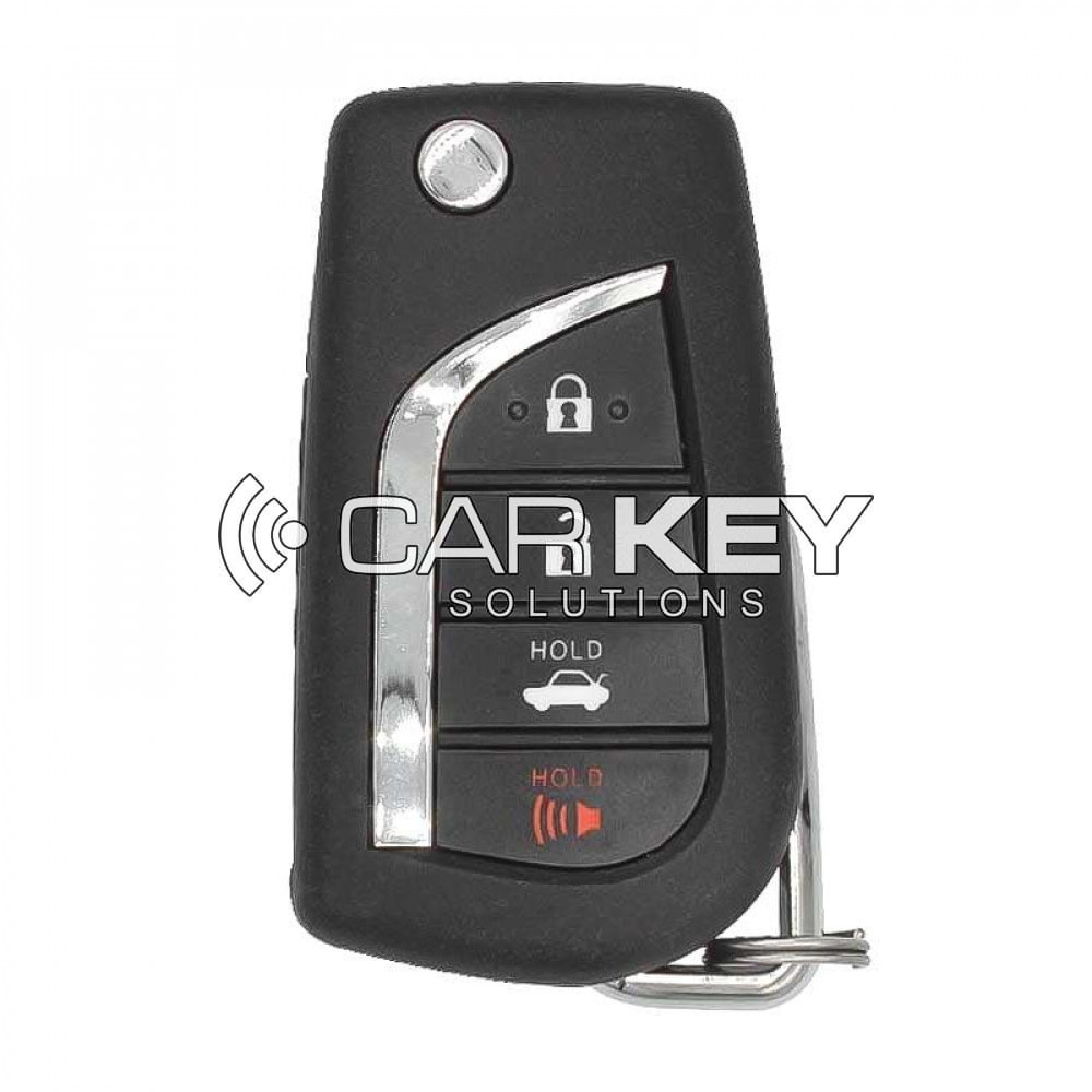 Toyota Camry 2018 Original Klappschlüssel 3+1 Tasten 433MHz 89070-33F20 / 89070-33F21