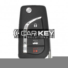 Toyota Camry 2018 Original Klappschlüssel 3+1 Tasten 433MHz 89070-33F20 / 89070-33F21
