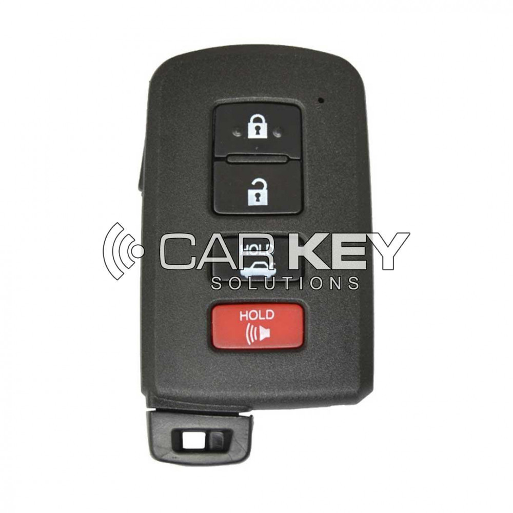 Toyota Camry Aurion Corolla 2014–2017 Smart Key 433 MHz 3+1 Tasten 89904-33460 / 89904-12340