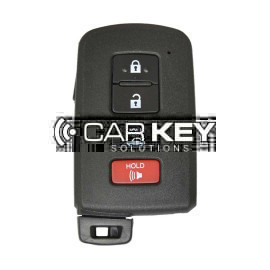 Toyota Camry Aurion Corolla 2014–2017 Smart Key 433 MHz 3+1 Tasten 89904-33460 / 89904-12340