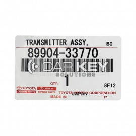 Toyota Camry Hybrid 2018-2023 Original Smart Remote 433MHz 89904-33770