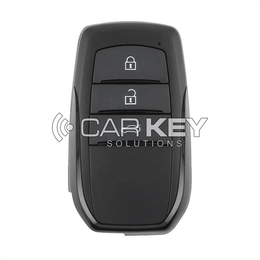 Toyota Corolla 2024 Smart-Fernbedienungsschlüssel mit 3 Tasten, 433,58/434,42 MHz, Teilenummern: 8990H-02440 / 8990H-02441 / 8990H-02420 / 8990H-02411