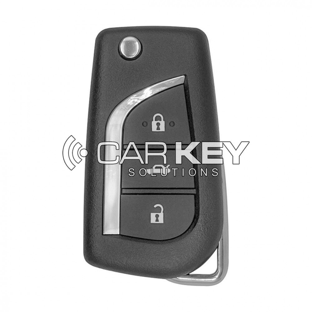 Toyota Corolla Cross 2021 Original Flip-Funkschlüssel 3 Tasten 433 MHz 89070-02F10