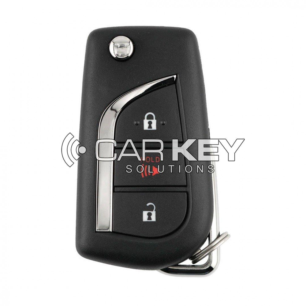 Toyota Corolla Cross 2021-2024 Original Klappschlüssel 2+1 Tasten 433MHz FSK 89070-0A090