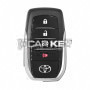 Toyota Fortuner 2016–2022 GR Sport Original Smart Remote Key 4 Tasten 433 MHz