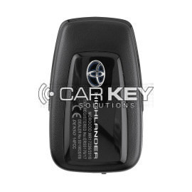 Toyota Highlander 2019 Original Smart Remote Key 2 Tasten 433 MHz 8990H-0E070