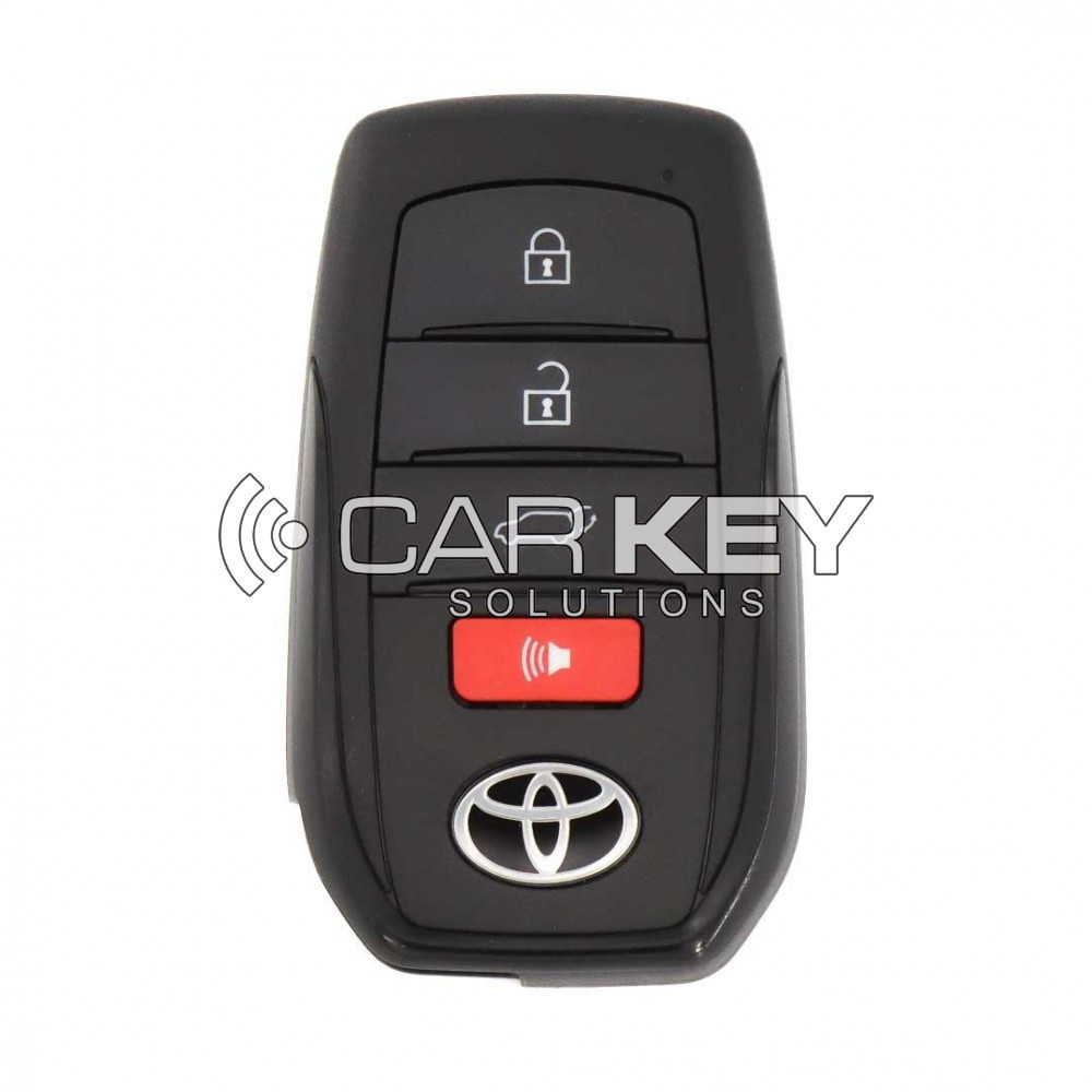 Toyota Land Cruiser 2022-2024 Original Smart-Fernschlüssel 3+1 Taste 433,58/434,42 MHz 8990H-60530 / 8990H-60531 / 8990H-60532