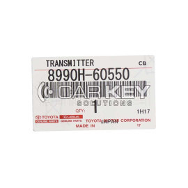 Toyota Land Cruiser 2022-2024 Smart Key 2+1 Taste 433,58/434,42 MHz 8990H-60552 / 8990H-60550 / 8990H-60551