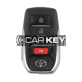 Toyota Land Cruiser GR 2022-2024 Original Smart-Fernschlüssel 3+1 Tasten 433,58/434,42 MHz 8990H-60401 / 8990H-60421
