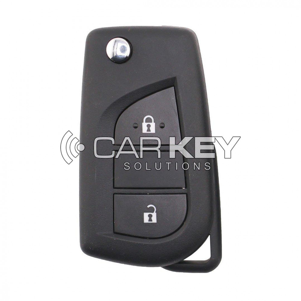 Toyota Original Klappfernbedienung 2 Tasten 433,58/434,42 MHz FSK