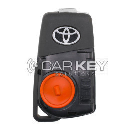 Toyota Original Klappfernbedienung 2 Tasten 433,58/434,42 MHz FSK
