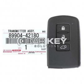 Toyota Rav4 2013–2018 Original Smart-Fernschlüssel 433 MHz 89904–42180/89904–42321