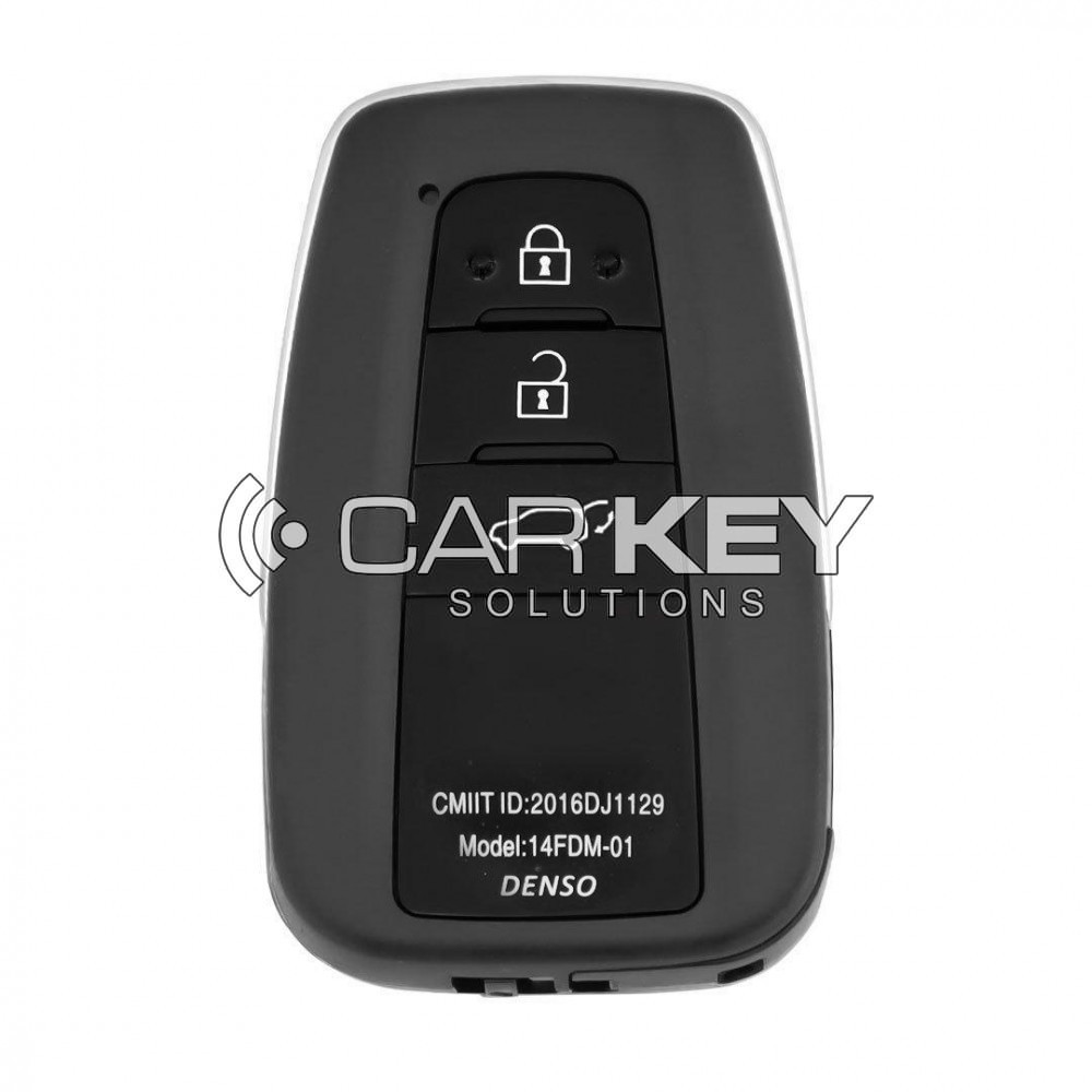 Toyota Rav4 2019-2022 Original Smart Remote Key PCB 3 Tasten 433MHz 8990H-42200 Mit Aftermarket Shell