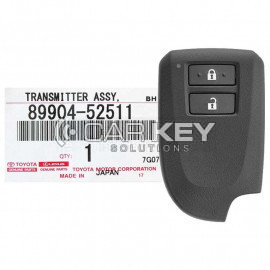 Toyota Yaris 2012-2018 Original Smart Key Fernbedienung 433MHz 89904-52511 / 89904-52512