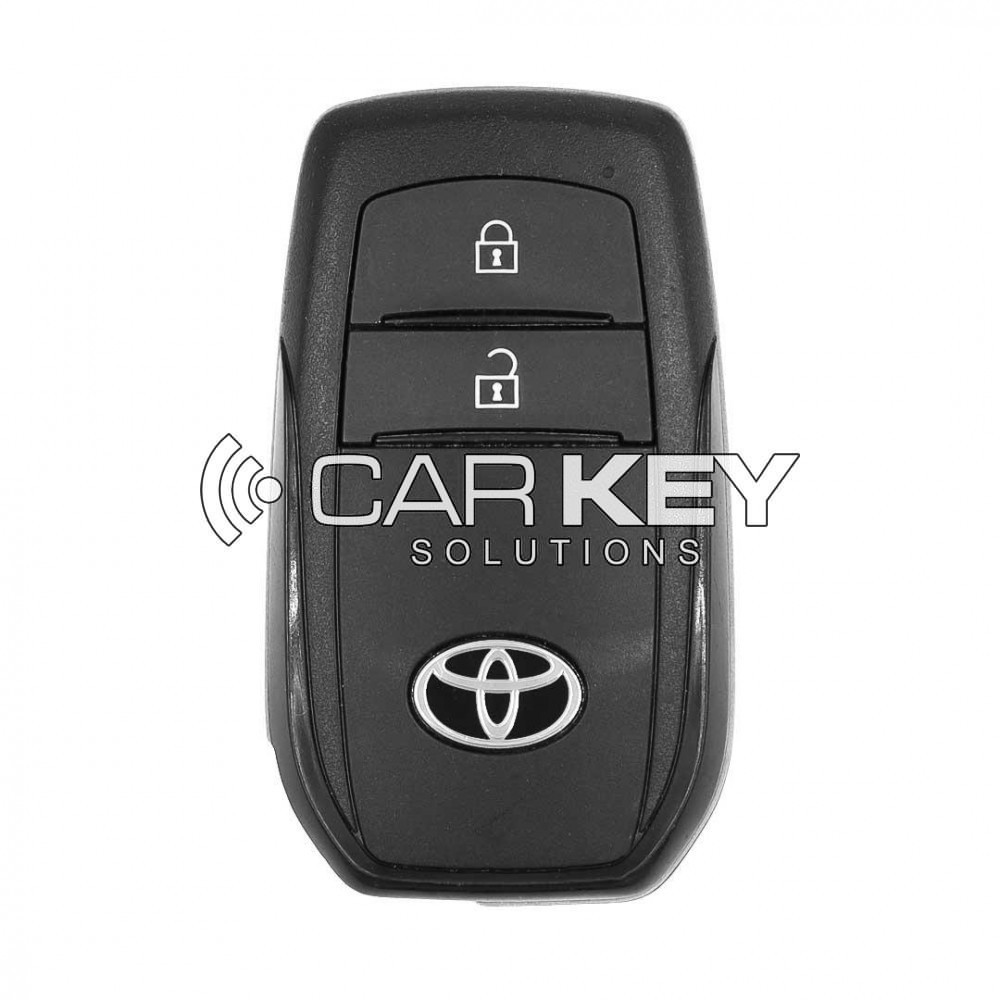 Toyota Yaris, Corolla Cross 2024 Original Smart-Fernschlüssel 2 Tasten 433MHz 8990H-K0050 / 8990H-K0051 / 8990H-K0052 / 8990H-VT050 / 8990H-VT051