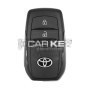 Toyota Yaris, Corolla Cross 2024 Original Smart-Fernschlüssel 2 Tasten 433MHz 8990H-K0050 / 8990H-K0051 / 8990H-K0052 / 8990H-VT050 / 8990H-VT051