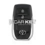 Toyota Yaris, Corolla Cross 2024 Smart-Fernschlüssel 2 Tasten 433,58/434,42 MHz 8990H-K0050