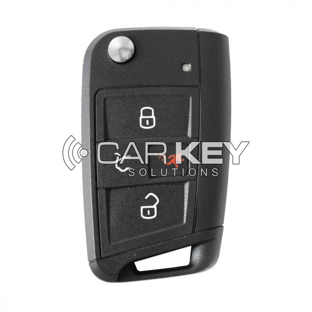 Volkswagen Flip Remote Key Proximity Typ 3+1 Tasten 315 MHz MQB Transponder