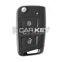 Volkswagen Flip Remote Key Proximity Typ 3+1 Tasten 315 MHz MQB Transponder