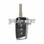 Volkswagen VW MQB Flip Funkschlüssel 3 Tasten 433 MHz HU66 Klinge