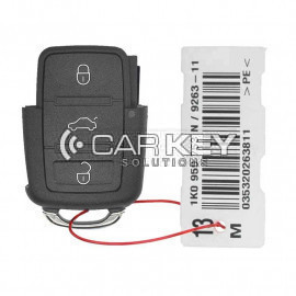 Volkswagen VW Original-Fernbedienung 3 Tasten 433 MHz N-Typ