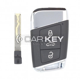 Volkswagen VW Passat 2015 Smart Original-Fernbedienungsschlüssel mit 3 Tasten, 433 MHz, neues Modell