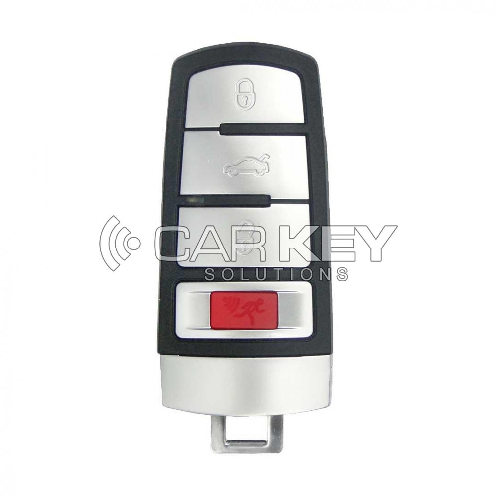 Volkswagen VW Passat CC 2007-2010 Funkschlüssel 3+1 Tasten 315MHz 48 Transponder