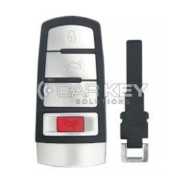 Volkswagen VW Passat CC 2007-2010 Funkschlüssel 3+1 Tasten 315MHz 48 Transponder
