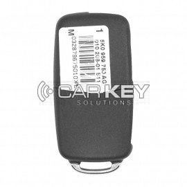 Volkswagen VW Touran Passat UDS Original Flip Remote Näherungsschlüssel 3 Tasten 433MHz 5K0 837 202 AJ / 5K0 959 753 AG