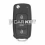 Volkswagen VW Touran Passat UDS Typ Proximity Flip Remote Key 3 Tasten 433MHz 5K0837202AJ