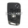 VW MQB Flip Proximity Funkschlüssel 433MHz 3 Tasten HU162 Blade 5G6 959 752 AB