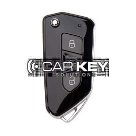 Xhorse All Black Style 3 Tasten Universal Kabelgebundener Funkschlüssel XKGA81EN