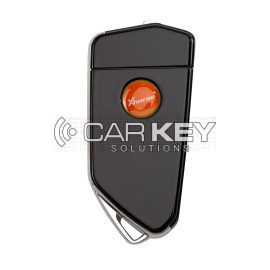 Xhorse All Black Style 3 Tasten Universal Kabelgebundener Funkschlüssel XKGA81EN