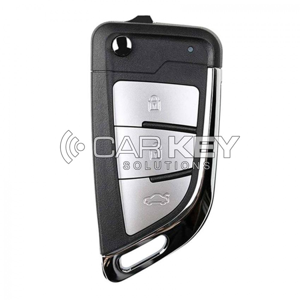 Xhorse Flip Remote Key 3 Tasten Messerart Drahttyp XKKF21EN