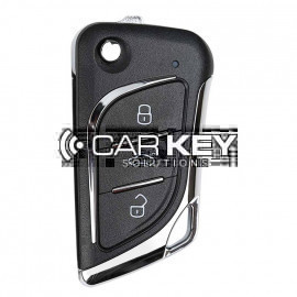 Xhorse Flip Remote Key 3 Tasten Messerart Drahttyp XKLKS0EN