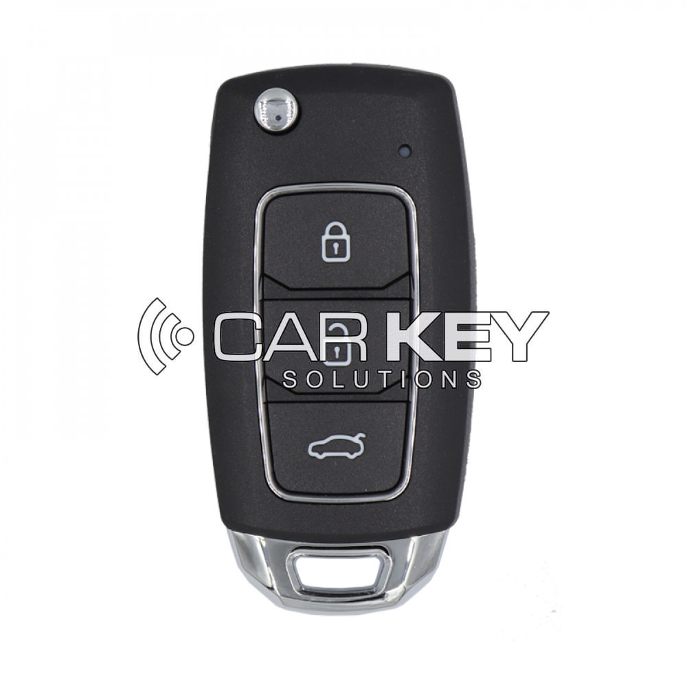 Xhorse Flip Remote Key Wire Universal 3 Tasten Hyundai Typ XKHY05EN