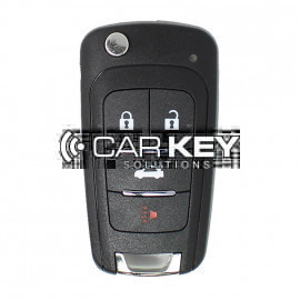 Xhorse Funkschlüssel Klapptyp 4 Tasten GM Style XNBU01EN