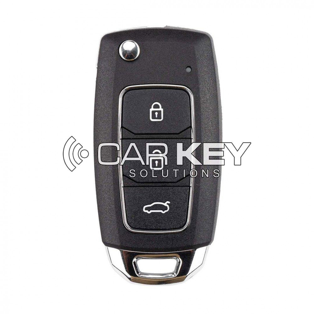 Xhorse Gen2 Universal-Fernschlüssel mit Kabel, 3 Tasten, Hyundai Typ XKHY25EN