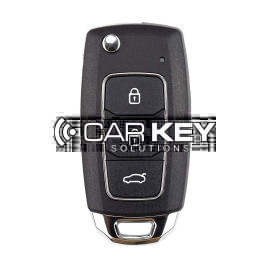 Xhorse Gen2 Universal-Fernschlüssel mit Kabel, 3 Tasten, Hyundai Typ XKHY25EN