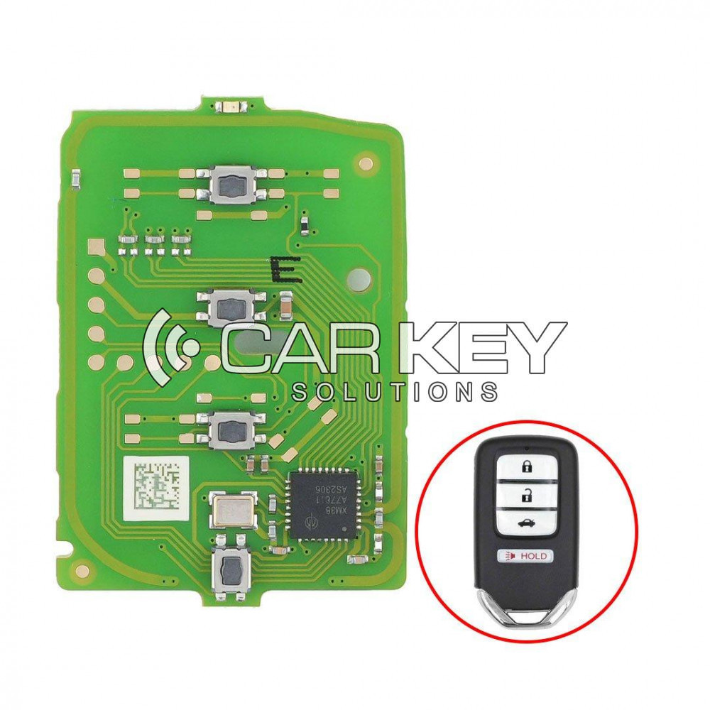 Xhorse Honda Universal Smart Remote Key PCB 4 Tasten XZBT43EN