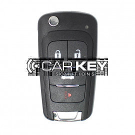 Xhorse Kabelgebundener Funkschlüssel Klapptyp 4 Tasten GM Style XKBU01EN