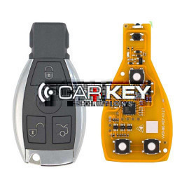 Xhorse Mercedes BGA Chrom Funkschlüssel 3 Tasten 315MHz-433MHz XNBZT1GL