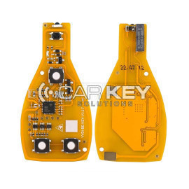 Xhorse Mercedes BGA Chrom Funkschlüssel 3+1 Tasten 315MHz-433MHz XNBZT1GL