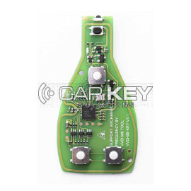 Xhorse Mercedes BGA Chrome 433-315MHz PCB + Aftermarket Shell 4 Tasten