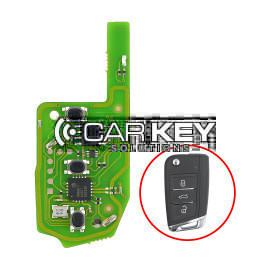 Xhorse Spezialplatine mit XT27B-Chip, 3 Tasten, exklusiv für Volkswagen-Modelle, XZVGM1EN