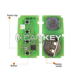 Xhorse Toyota XM38 Smart Key 4D 8A 4A Alle in Einem mit Schlüssel Shell Unterstützt Rewrite XSTO01EN