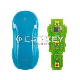 Xhorse Universal XM38 TOY.T Smart-Remote-Key 3 Tasten Miami Blau Supercar Stil XSSC24EN